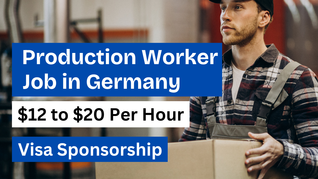 Latest Production Worker Job in Germany | Visa Sponsorship 2025